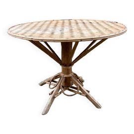Table Ronde En Chtaignier Bois