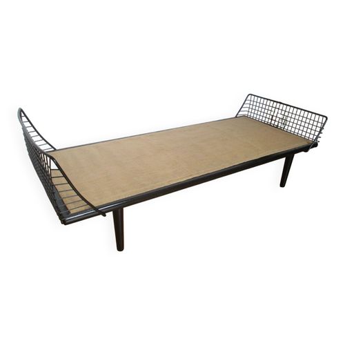 Daybed Bengt Ruda Scandinave Sweden Nordiska Kompaniet Noir