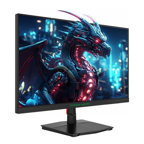 Moniteur de jeu TITAN ARMY P27GR, écran IPS rapide 27 pouces 2560*1440 16:9, taux de rafraîchissement de 180 Hz, 1 ms GTG, 99 % sRGB, HDR10, synchronisation adaptative