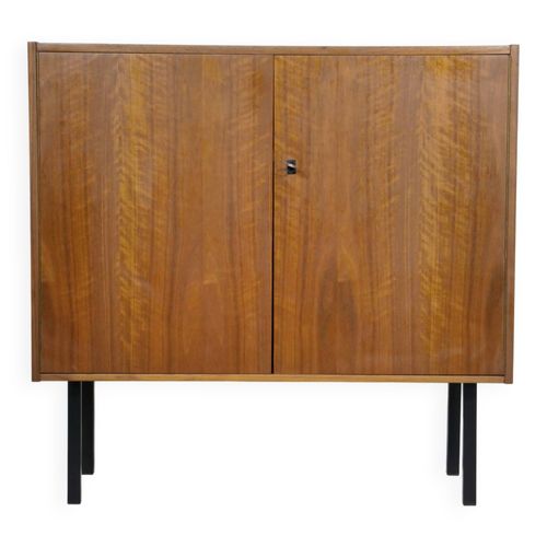 Buffet En Teck Vrai Design Vintage Armoire Du Milieu Du Sicle Annes 1960 Bois