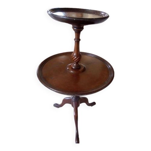 Table Ronde  Fleurs Bois