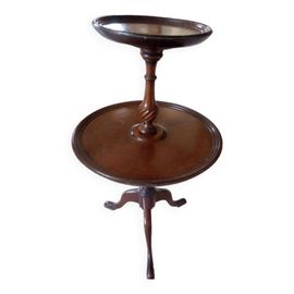 Table Ronde  Fleurs Bois