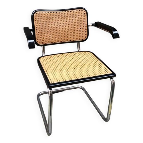 Fauteuil Style Marcel Breuer Noir