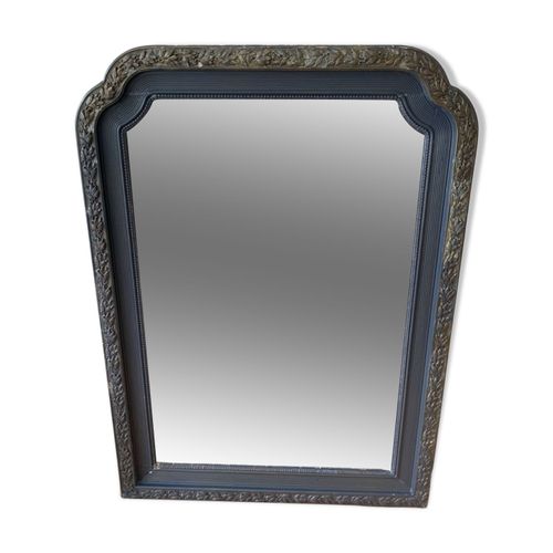 Miroir Trumeau bleu