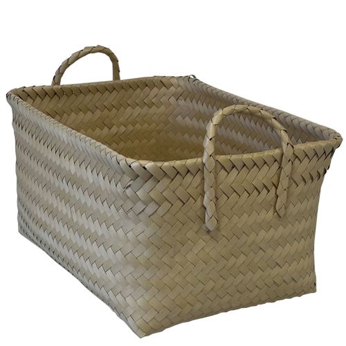 Panière Déco En Polypropylène Tressé 43 Cm