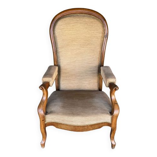 Fauteuil Voltaire Beige