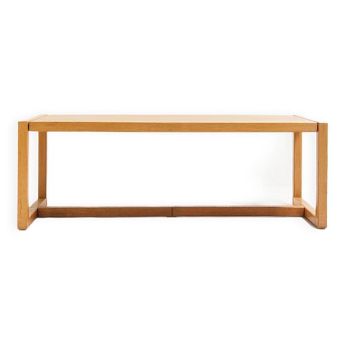 Table Manger Vintage En Bois De Pin Massif 1970 Dore