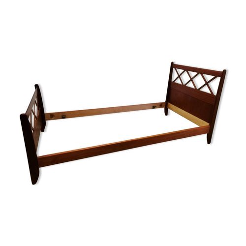 Lit Style Scandinave Vintage Marron