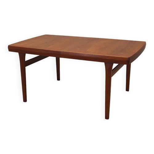 Table En Teck Design Danois Annes 1970 Production  Danemark Orange