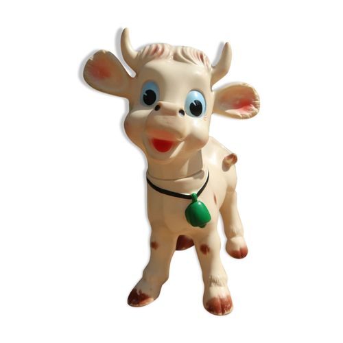 Jouet Vache Delacoste Blanc
