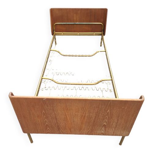 Lit Scandinave En Teck Des Annes 60 Bois
