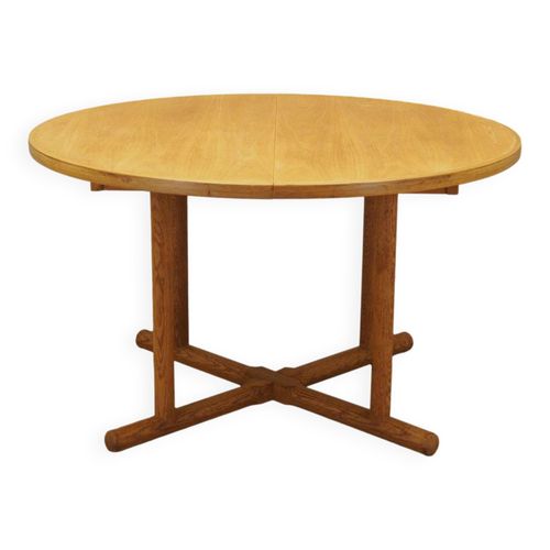 Table Ronde En Frne Design Danois Annes 1960 Production  Danemark Jaune