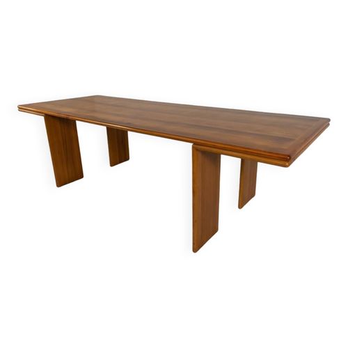 Table De Salle  Manger Moderne Du Milieu Du Sicle Dans Le Style De Mario Marenco Italie Annes 1980 Bois