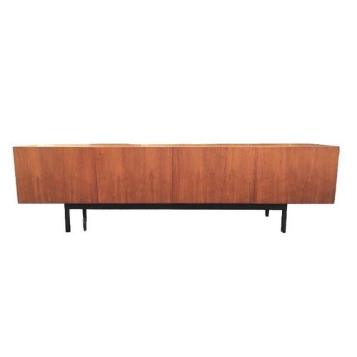 Enfilade Scandinave Vintage En Teck Bois