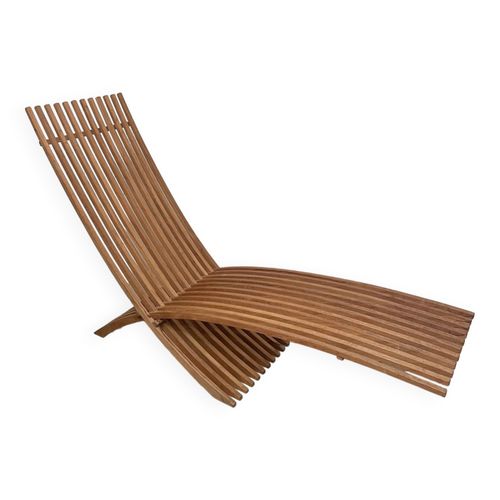 Chaise Longue Nozib Nils Ole Zib 1988 Bois