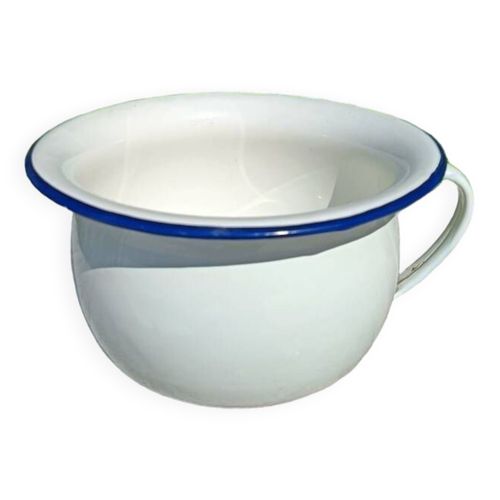 Pot En Acier Maill Blanc