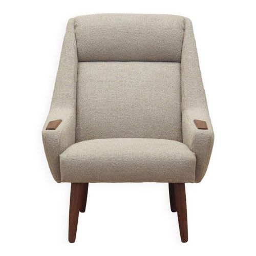 Fauteuil En Teck Design Danois Annes 1960 Production  Danemark Multicolore