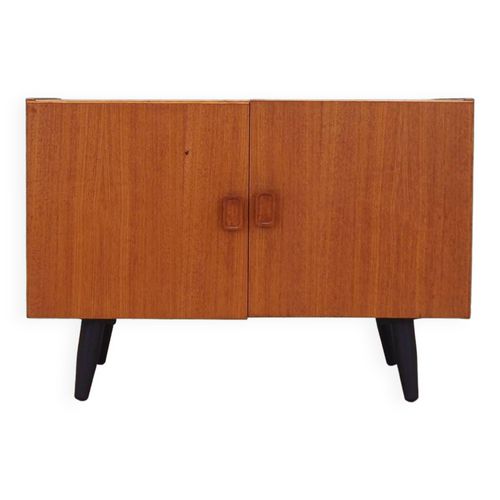 Meuble En Teck Design Danois Annes 1980 Production  Danemark Orange
