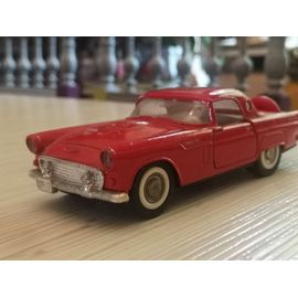 Voiture Miniature Underbird 56 S - 1/32 Eme - Majorette- Couleur Rouge-Majorette