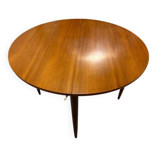 Table Ronde Scandinave Marron