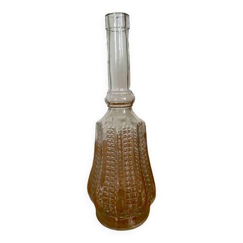 Flacon Ancien En Verre 19eme Dbut 20eme Transparent