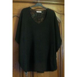 Pull Noir Camaieu - Taille Xl