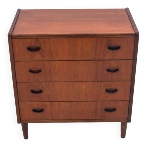 Commode En Teck Danemark Annes 1960 Marron
