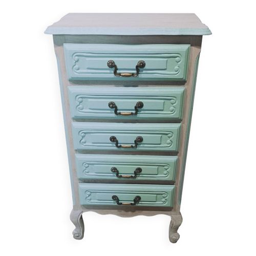 Chiffonnier Vintage Relook Blanc
