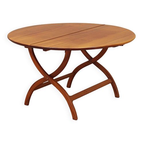 Table Ronde En Acajou Design Danois Annes 1970 Production  Danemark Bois