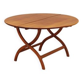 Table Ronde En Acajou Design Danois Annes 1970 Production  Danemark Bois