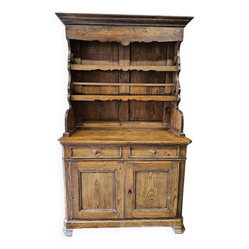 Vaisselier En Sapin Restaur Bois