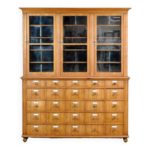 Armoire  Pharmacie En Chne Et Pin Anne 1889 Bois