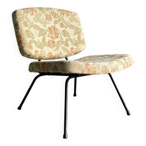 Chauffeuse Modle Cm 190 Par Pierre Paulin Pour Thonet 1959 Multicolore