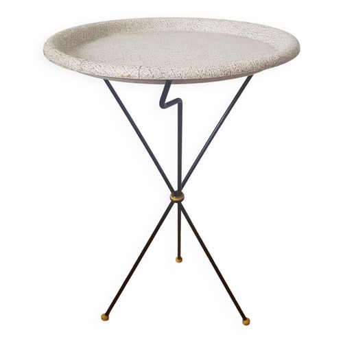Gueridon Vintage Noir