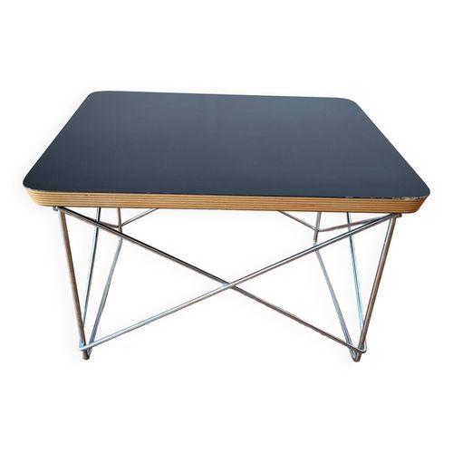 Table Charles Et Ray Eames Vitra Design Museum Edition 1999 Noir