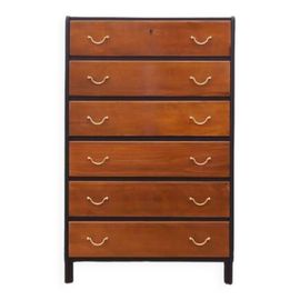 Commode En Noyer Design Danois Annes 1960 Multicolore