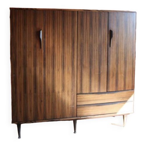 Armoire Scandinave En Bne De Macassar Marron