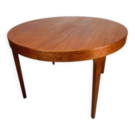 Table Ronde A Rallonge Bois