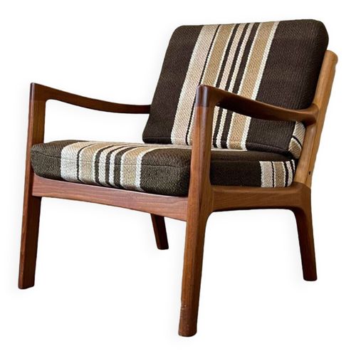 Fauteuil En Teck Par Ole Wanscher Pour Cado France Amp Son Danemark 19601970 Bois