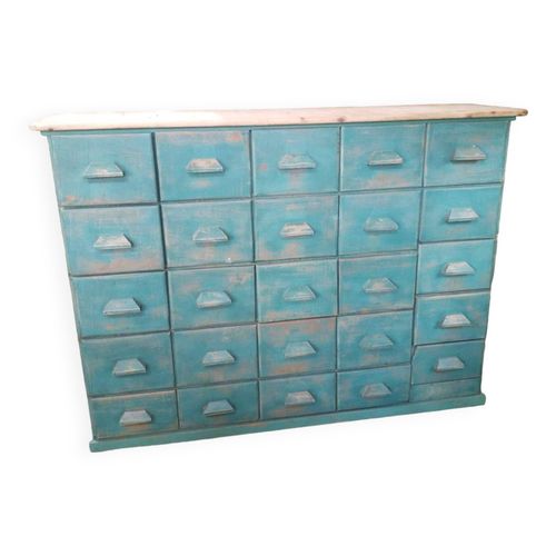 Meuble 25 Tiroirs Multicolore