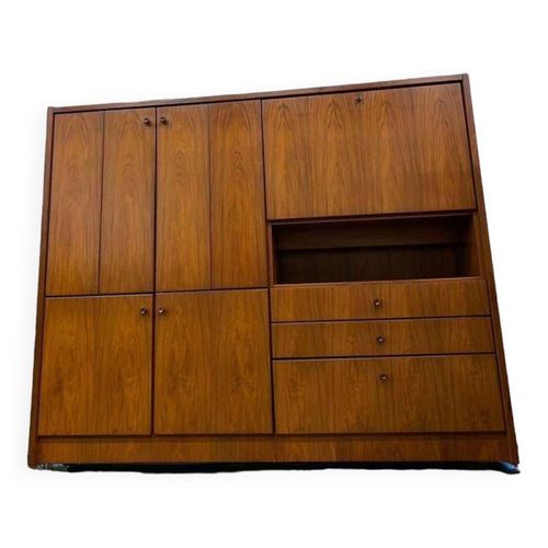 Meuble Vintage En Bois  Meuble Bar  Vitrine Bois