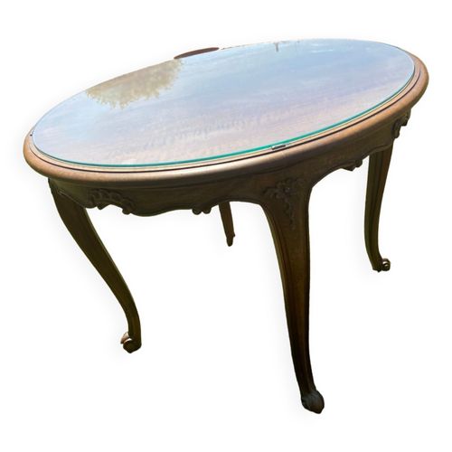 Table Ronde Style Louis Xv Bois