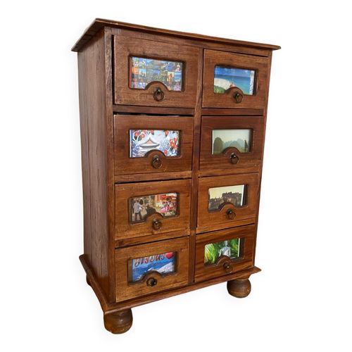 Meuble Grainetier Marron