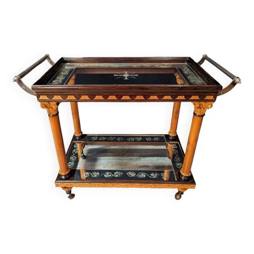 Desserte Chariot Roulant Design Italien Des Annes 70 Multicolore