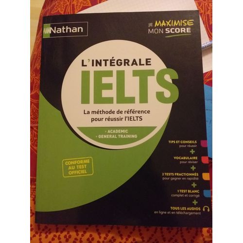 L'intégrale Ielts Je Maximise Mon Score Édition 2021