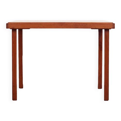 Table Basse En Teck Design Danois Annes 1970 Production  Danemark Orange