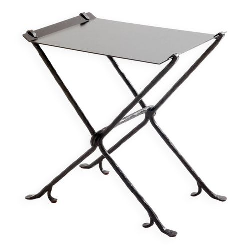 Garouste Amp Bonetti Table Dappoint Isis Fer Forg Martel Signe 1987 Noir