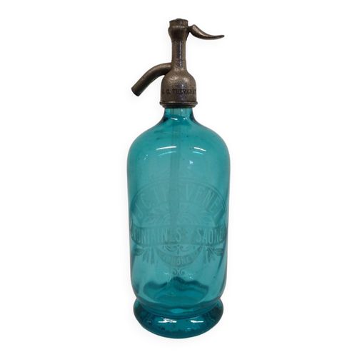 Siphon Eau De Seltz Jc Thevenet Fontaine S Sane Rhne Bleu