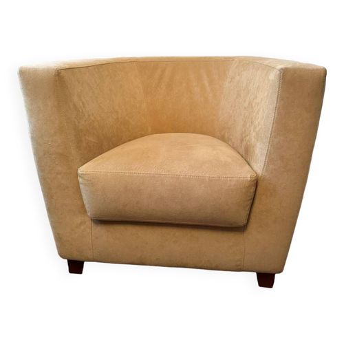 Cabriolet Ligne Roset En Alcantra Vritable Beige