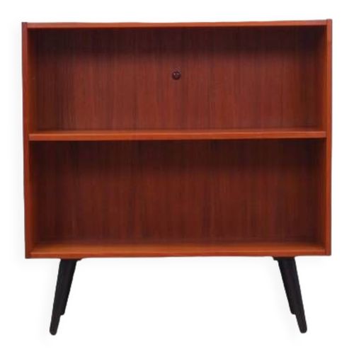Bibliothque En Teck Design Danois Annes 1970 Orange